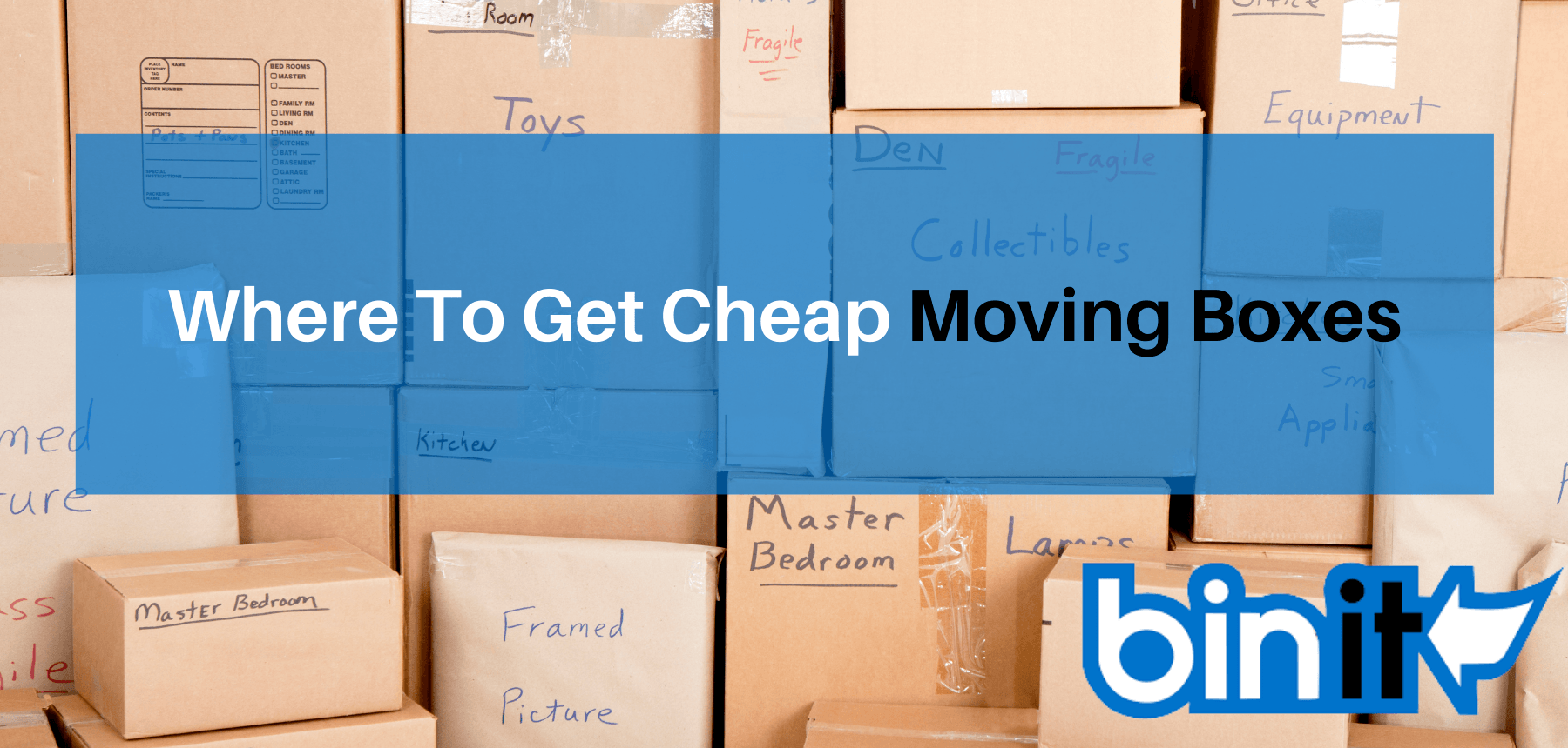 where to get moving boxes cheap