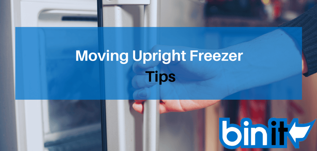 Moving Upright Freezer Tips