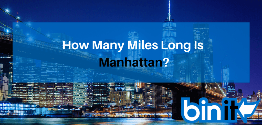 how-many-miles-long-is-manhattan